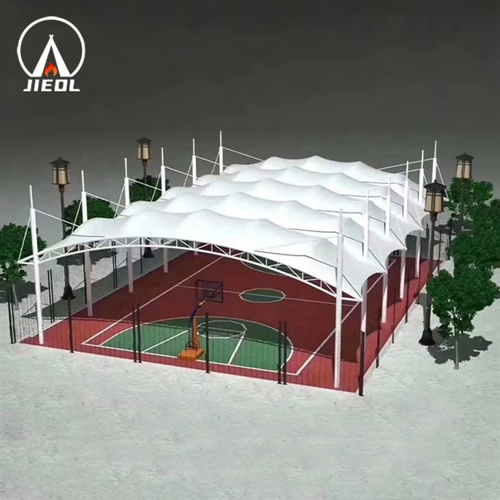 Carpa de sombra para estadio