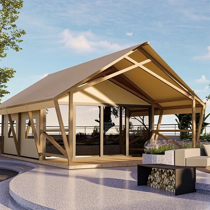 Tienda de safari glamping