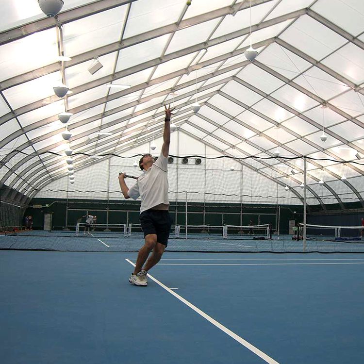 Carpa para cancha de tenis
